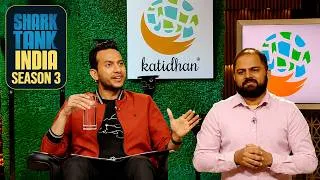 Thumbnail: 'Katidhan' की Pitch में आया Shocking Twist! | Shark Tank India S3 | Male Entrepreneurs'