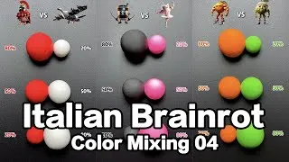 Thumbnail: Italian Brainrot Color Mixing Collection 04