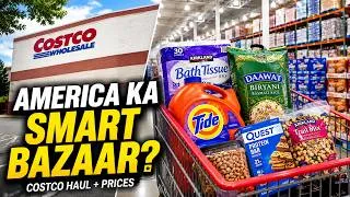 Thumbnail: America ka Smart Bazaar? Costco Shopping in USA | Grocery Haul + Prices