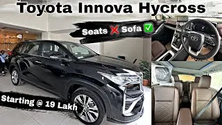 Thumbnail: Innova Hycross ZX 2025 Review 🚗 | Top model, Luxury with Mileage💥 Better Than Fortuner?
