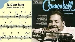 Thumbnail: Cannonball Adderley with Strings - Two Sleepy People transcription