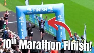 Thumbnail: Milton Keynes Marathon 2026 | 10th Marathon, 5:37 Finish & Unforgettable Moments