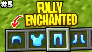 Thumbnail: I Made Fully Enchanted Diamond Armor In Minecraft Survival Part 5