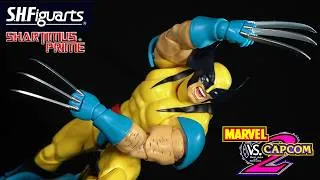 Thumbnail: SH Figuarts WOLVERINE Marvel vs Capcom GamerVerse Tamashii Nations Bandai Namco Action Figure Review