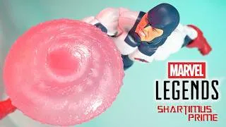 Thumbnail: Marvel Legends US AGENT Force Works Box BAF Wave John Walker Hasbro Unedited Action Figure Review