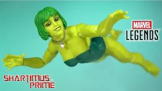 Thumbnail: Marvel Legends MARRINA Box BAF Wave Alpha Flight Hasbro Unedited Action Figure Review