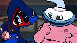 Thumbnail: Dark Pals VS Poppy Playtime 🎶 (FNF Playtime 2026 but it's a Huggy Wuggy VS Binky Drinky Cover)