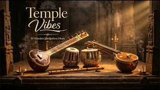Thumbnail: Temple Vibes | 30 Minutes Indian Meditation Music | Relaxing Flute, Sitar & Tabla for Deep Peace