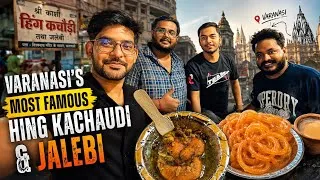 Thumbnail: We Tried Varanasi’s Most Famous Hing Kachori & Jalebi!😍The Ultimate Banarasi Breakfast! Shashwat0777