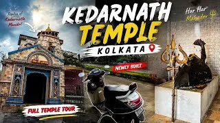 Thumbnail: Kedarnath Mandir Replica😍 | You Won’t Believe This! | Kolkata’s New Temple | Must Visit!❤️