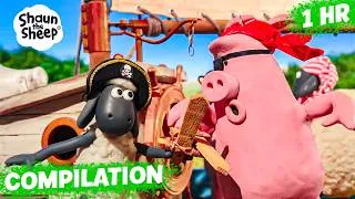 Thumbnail: I BATTLED PIRATE PIGS ON DECK! ARRR! 🏴‍☠️🐷 | Shaun the Sheep & Friends