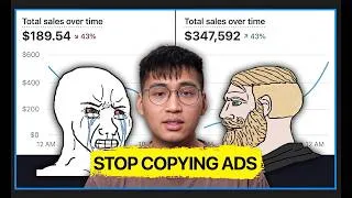 Thumbnail: Copying Big Ecom Brands' Ads Will Never Scale Your Store (2026)