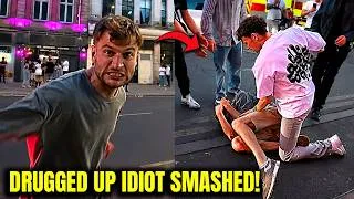 Thumbnail: DRUNK IDIOT Gets VIOLENT & Learns The Hard Way *HEAD CRACKED*