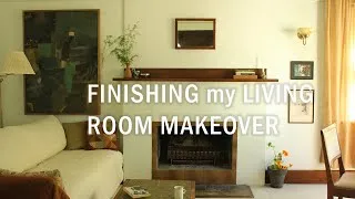 Thumbnail: FINALLY finishing my dream living room (THRIFTED, BUDGET, RENTER FRIENDLY)