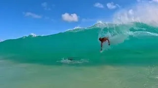 Thumbnail: Sandy Beach Shorebreak Action Session #1 GoPro Hero 12 4K 120FPS