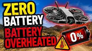 Thumbnail: DJI NEO 2 ZERO BATTERY TEST!  BATTERY OVERHEATED… HOW LONG WILL IT FLY? | FPV Friday