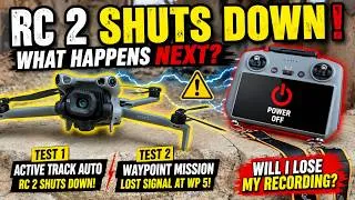 Thumbnail: DJI Mini 5 Pro DJI RC 2 Shut down tests! Active Track & Waypoints