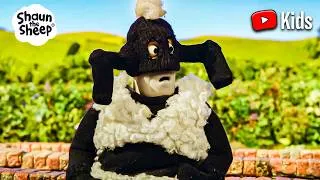 Thumbnail: A SUSPICIOUS NEW SHEEP JOINED OUR FLOCK 🐑🕵️ | Shaun the Sheep 🐑