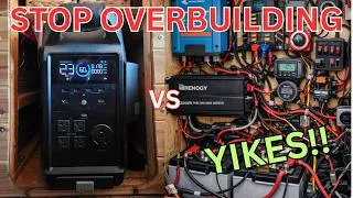 Thumbnail: I Built a SUPER Simple Camper Van Electrical System (EcoFlow Delta Pro Van Build)