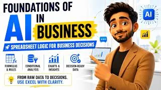 Thumbnail: Foundations of AI in Business - Spreadsheet Logic for Business Decisions