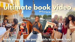 Thumbnail: THE ULTIMATE BOOK VIDEO!!! 🇫🇷🥐✨🥖🍷 book girls in paris france, book shopping + haul, book reviews
