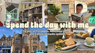 Thumbnail: Spend the day with me | Portobello visit, bookshop browse & physical media update