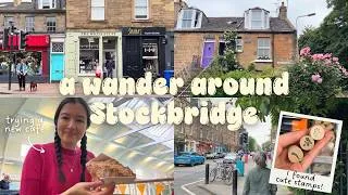 Thumbnail: Join me for a wander around Stockbridge, Edinburgh | new cafe, stationary shop, buying CDs
