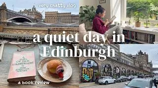 Thumbnail: A quiet day in Edinburgh | chatty vlog and book review