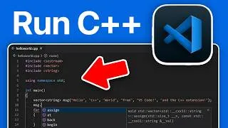 Thumbnail: How To Run C++ On Visual Studio Code On Windows 11 (Code In C++ On VS Code)