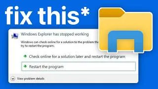 Thumbnail: How To Fix File Explorer Not Responding Or Opening On Windows 11 - Full Guide