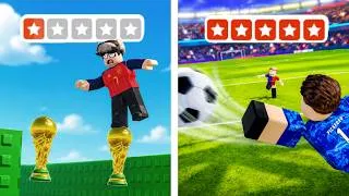 Thumbnail: 1-STAR vs 5-STAR WORLD CUP GAMES on ROBLOX