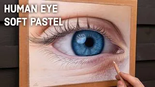 Thumbnail: How to Draw a Realistic Human Eye - Soft Pastel Tutorial Preview