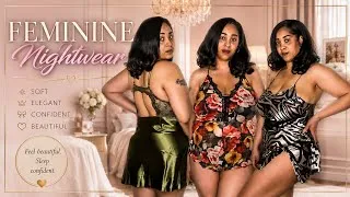 Thumbnail:     Feminine SHEIN Nightwear Try-On Haul 🌸 | Affordable Sleepwear Finds