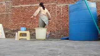 Thumbnail: Gaon Main Sham Ko Itna Kam Hota Hay Kay Thak Jati Hon||Bisma Nay Aj vlog family 
