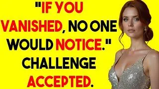 Thumbnail: “If you vanished, no one would notice.” Challenge accepted.