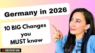 Thumbnail: Top 10 Big Changes in Germany in 2026, You NEED to Know now