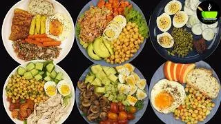 Thumbnail: 6 High Protein Recipes | Protein Rich Recipes | Protein Rich Salad Recipes | Healthy Salad Recipes