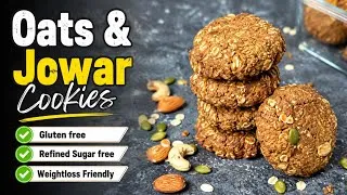Thumbnail: I enjoy these Millet Cookies during my pregnancy | Jowar & Oats Cookies | Millets Cookies