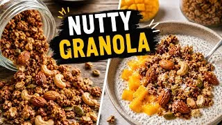 Thumbnail: I make this Healthy Homemade Granola once in a month in my Meal Prep | Mango Yogurt Chia Pudding