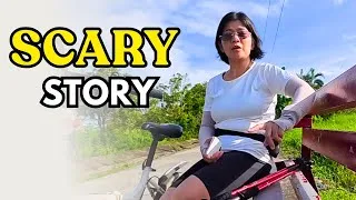 Thumbnail: A SCARY Little Adventure on the Jogging Road 😱 | Real Story + Mom Life Reflections