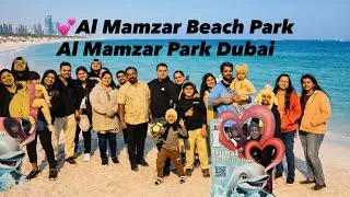Thumbnail: Many Cancelled Plans… Finally Outing 😍 | Malayalam UAE Vlog | Mamzar Beach Park Dubai 🇦🇪