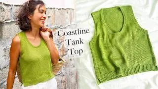 Thumbnail: How to Knit a Tank Top (free pattern + tutorial) PART 1