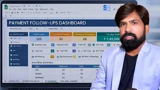 Thumbnail: Build a Payment & Follow-up Dashboard in Google Sheets | Step-by-Step Automation Guide