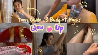 Thumbnail: Teen Glow-Up Guide | 8 Budget Hacks to Look Your Best ✨ #glowup #hacks #diy #homeremedies 
