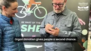Thumbnail: Pete McKee launches new donor card designs to celebrate British Transplant Games coming to Sheffield