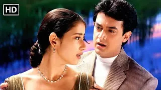 Thumbnail: Chaaha Hai Tujhko | Aamir | Manisha | Udit Narayan | Anuradha Paudwal | Mann (1999) | Romantic Song