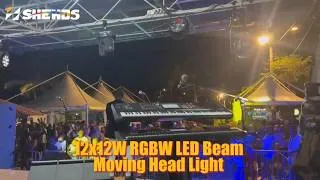 Thumbnail: SHEHDS 12x12W RGBW LED Beam Moving Head Light