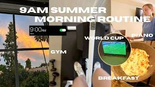 Thumbnail: 9AM SUMMER MORNING ROUTINE 2026