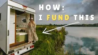 Thumbnail: How I Actually Fund Van Life And Full Time Travel: My Story as a Solo Female Van Lifer