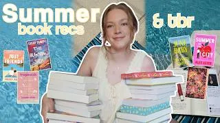 Thumbnail: summer book recommendations & my summer tbr 🐚☀️